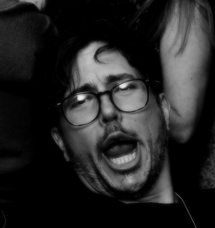 Black and white portrait of Luke