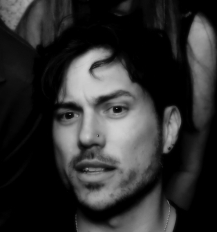 Black and white portrait of Luke